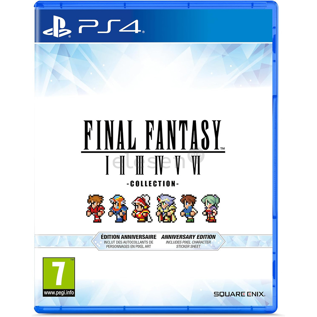 Final Fantasy I-VI Collection Anniversary Edition, PlayStation 4 - Žaidimas