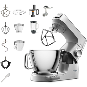 Virtuvinis kombainas Kenwood Titanium Chef Baker, 5 L/1.6 L, 1200 W, sidabrinis Prekė-KVC85.594SI