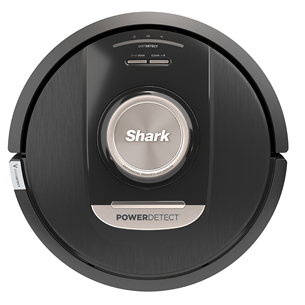 Shark Power Detect, juodas - Dulkių siurblys robotas