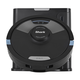 Shark Matrix Plus, Wet & Dry, juodas – Dulkių siurblys robotas su savaime išsituštinančiu pagrindu