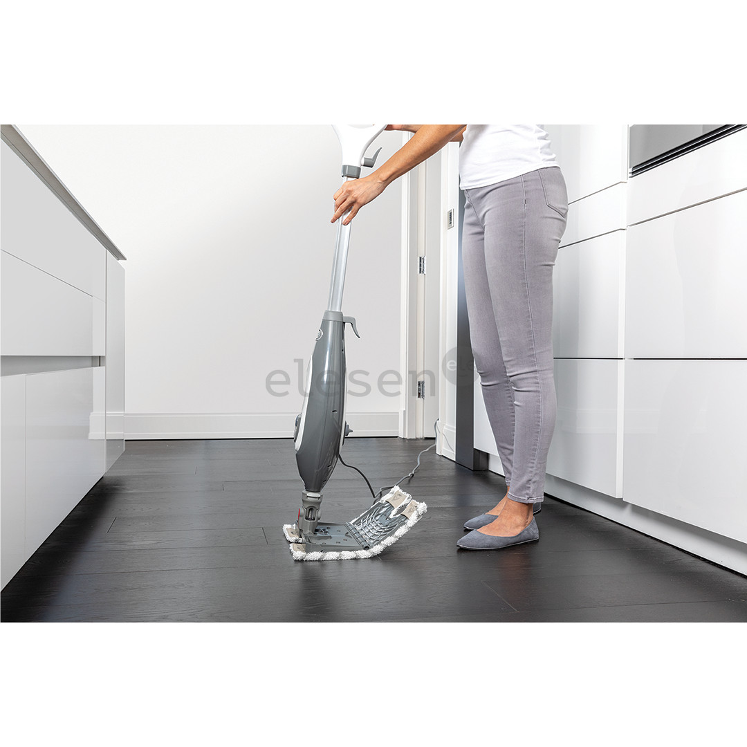 Shark Klik n’ Flip, белый/серый - Паровая швабра