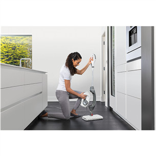 Shark Klik n’ Flip, белый/серый - Паровая швабра