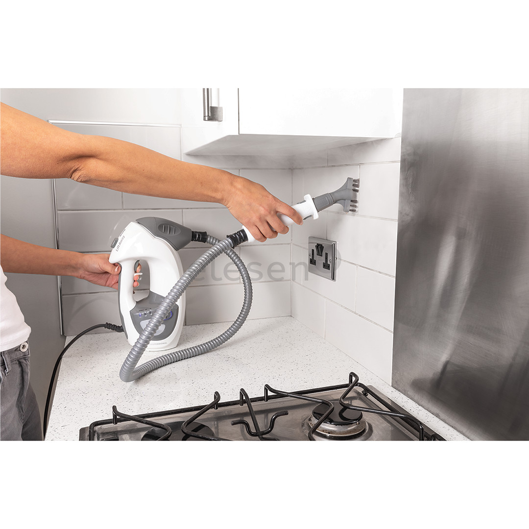 Shark Klik n’ Flip, белый/серый - Паровая швабра