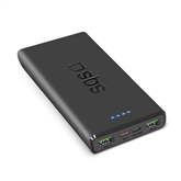 SBS Power Bank, 10000 mAh, 20 W, juoda - Išorinė baterija