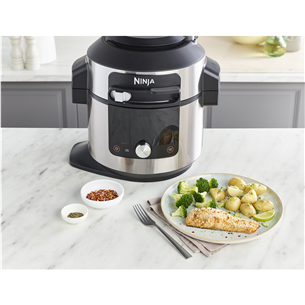 Daugiafunkcinis puodas Ninja Foodi MAX 14-in-1, 7.5 L, juodas/sidabro spalvos  Prekė-OL750EU