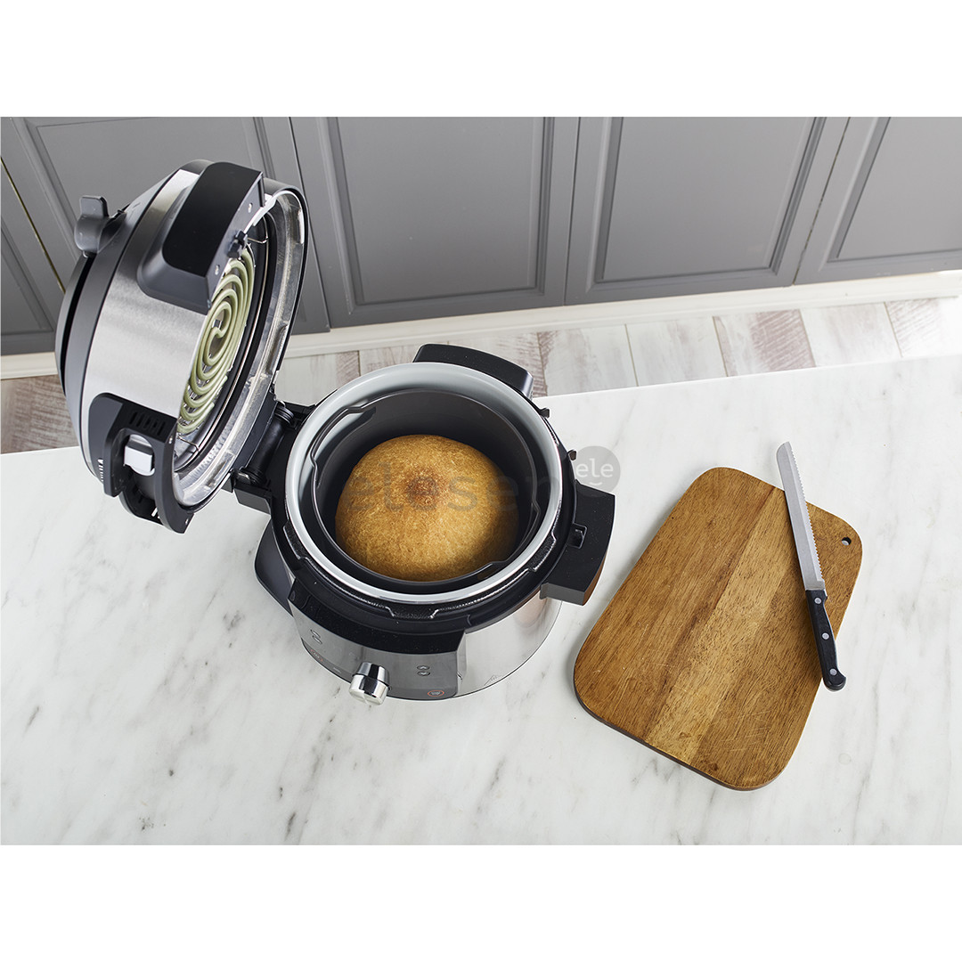 Ninja Foodi MAX 12-in-1 SmartLid, 7,5 l, nerūdijančio plieno spalvos - Daugiafunkcinis puodas