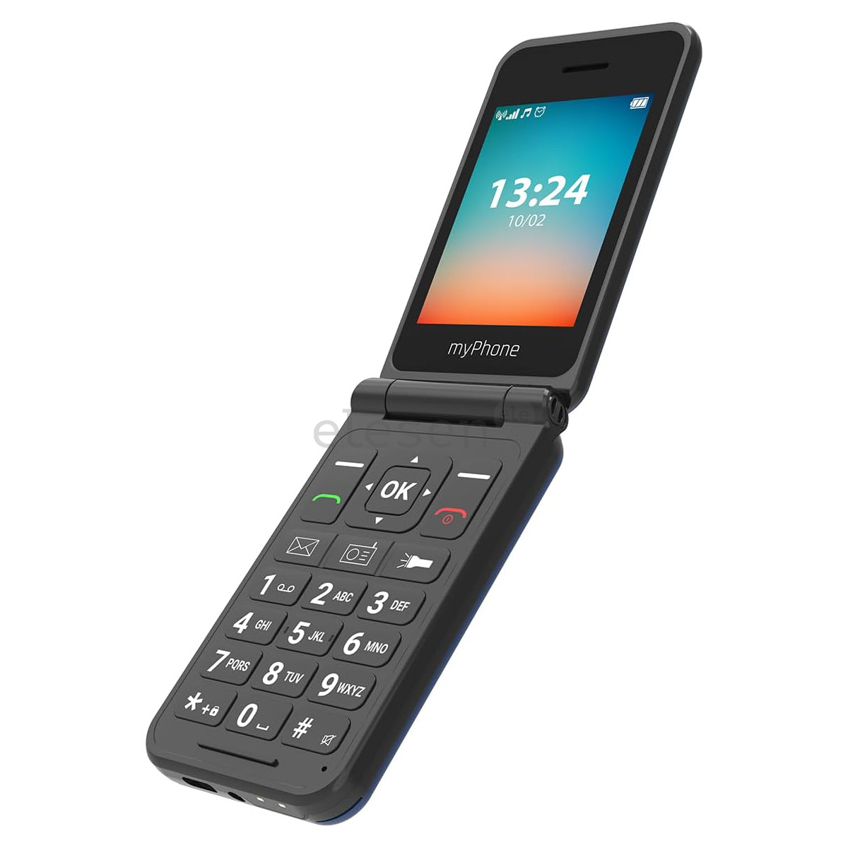 myPhone FLIP LTE, mėlynas - Telefonas