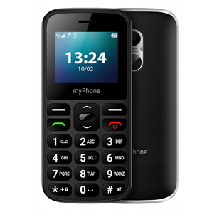 myPhone Halo A LTE, juodas - Telefonas 5902983624042