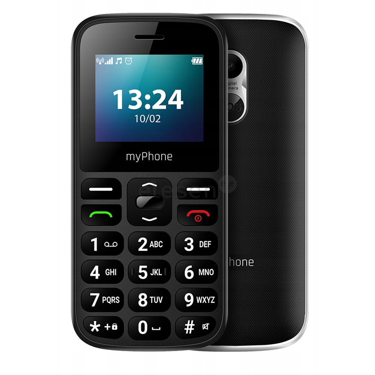 myPhone Halo A LTE, juodas - Telefonas