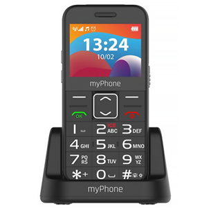 myPhone Halo 3 LTE, juodas - Telefonas 5902983622635