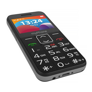 myPhone Halo 3 LTE, juodas - Telefonas