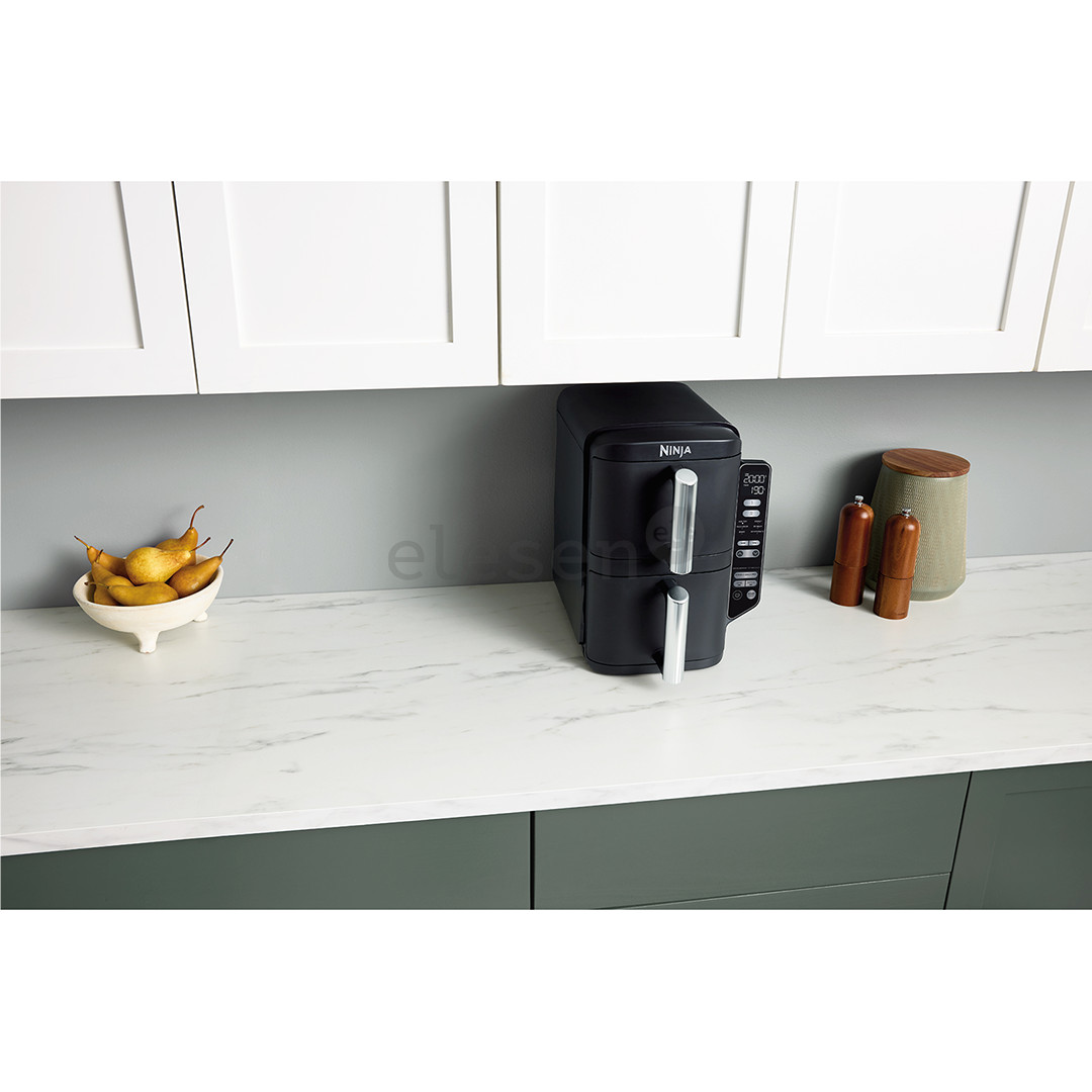 Ninja Double Stack 7,6 л, 2470 Вт, черный - Аэрогриль