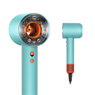 Plaukų džiovintuvas Dyson Supersonic Nural Ceramic Pop, 1600 W, mėlynas/oranžinis   Prekė-SUPERSONIC.NURALCP