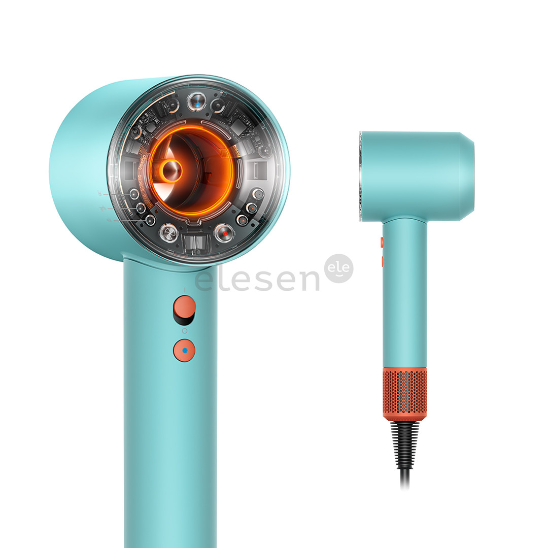 Dyson Supersonic Nural Ceramic Pop, 1600 W, blue/orange - Hair dryer