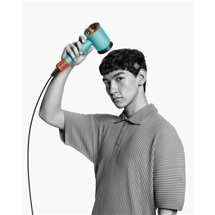 Plaukų džiovintuvas Dyson Supersonic Nural Ceramic Pop, 1600 W, mėlynas/oranžinis   Prekė-SUPERSONIC.NURALCP
