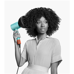 Plaukų džiovintuvas Dyson Supersonic Nural Ceramic Pop, 1600 W, mėlynas/oranžinis   Prekė-SUPERSONIC.NURALCP