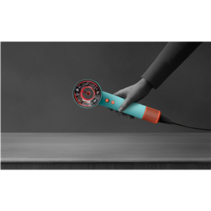 Plaukų džiovintuvas Dyson Supersonic Nural Ceramic Pop, 1600 W, mėlynas/oranžinis   Prekė-SUPERSONIC.NURALCP
