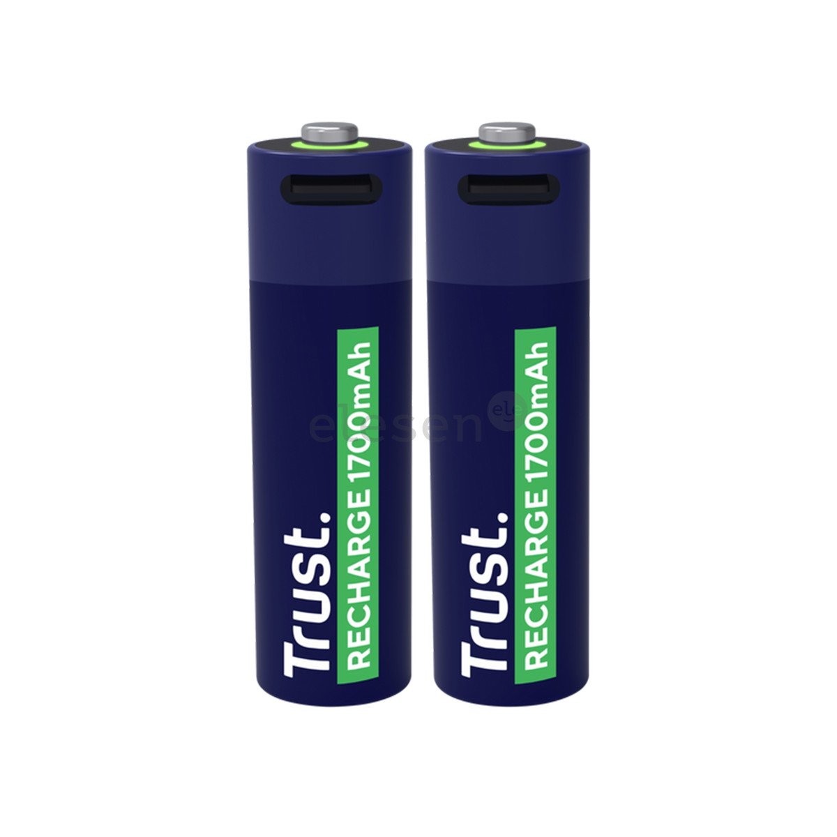 Trust USB-C rechargeable AA batteries, 2 vnt. - Įkraunamos baterijos