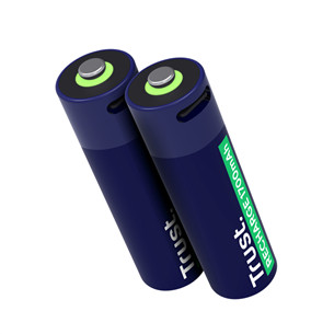 Trust USB-C rechargeable AA batteries, 2 vnt. - Įkraunamos baterijos