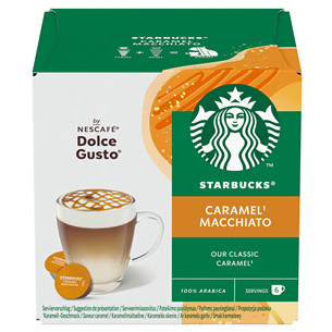 Kavos kapsulės Nescafe Dolce Gusto Starbucks Caramel Macchiato Prekė - 7613036943529