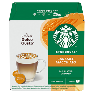 Nescafe Dolce Gusto Starbucks Caramel Macchiato, 6+6 порций - Кофейные капсулы Товар - 7613036943529 7613036943529