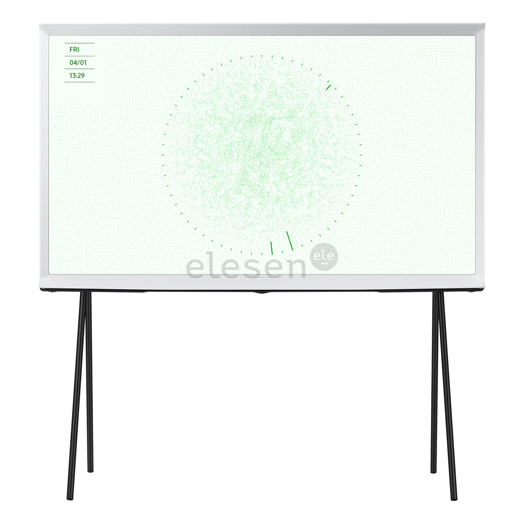 Televizorius Samsung The Serif LS01D, 55'', 4K UHD, QLED, baltas Prekė - QE55LS01DAUXXH