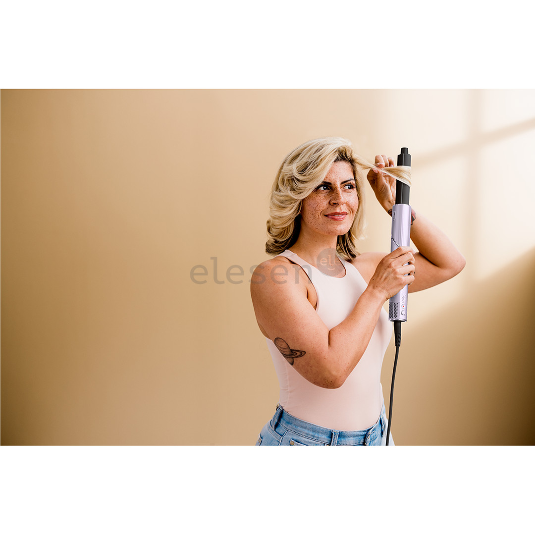 Shark FlexStyle 5 viename, 1400 W, šviesiai violetinės - Plaukų formavimo šukos