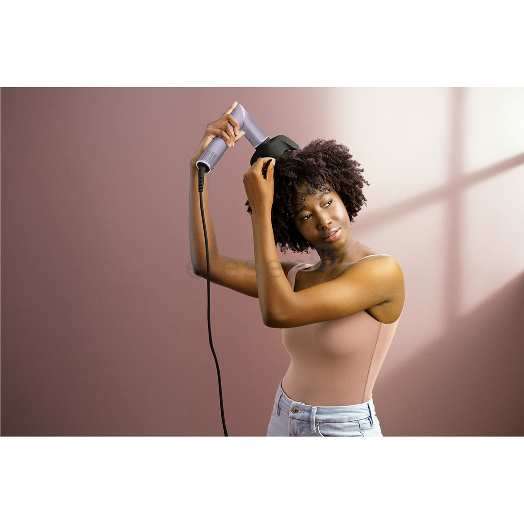 Shark FlexStyle 5 viename, 1400 W, šviesiai violetinės - Plaukų formavimo šukos