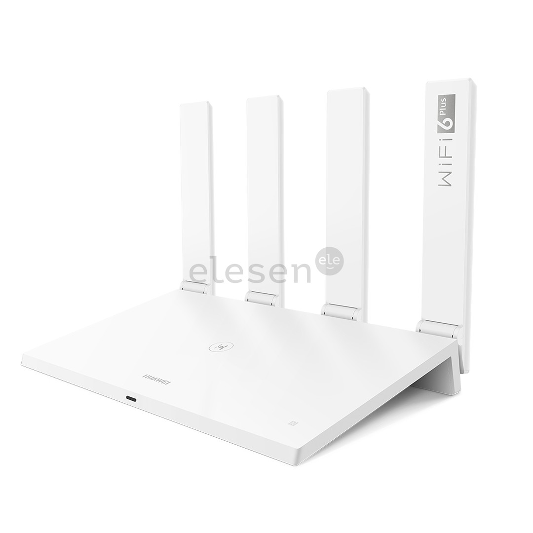 Huawei WiFi AX3 (Dual-core), 3000 Mb/s, Wi-Fi 6, white - Wi-Fi router