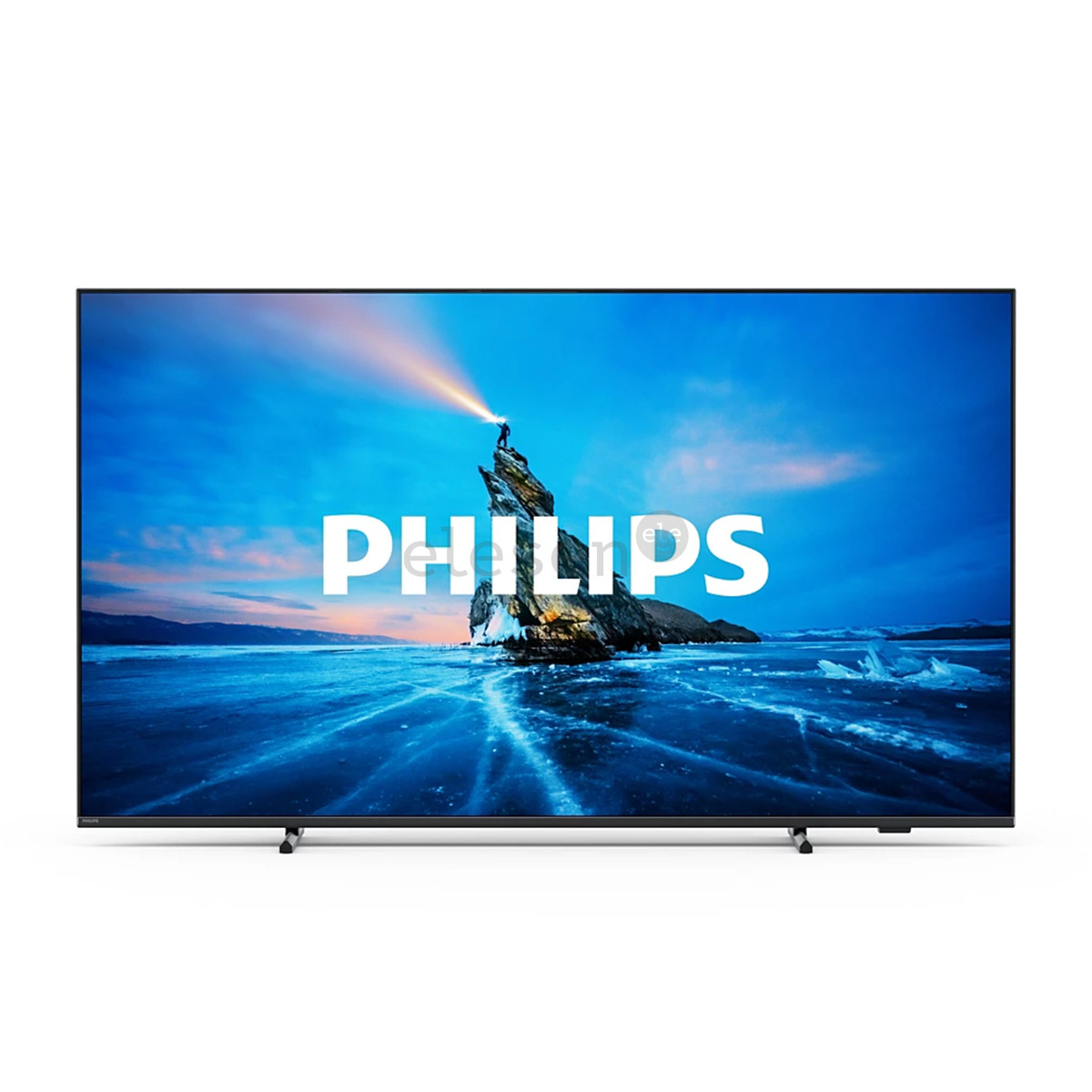 Philips 8709, 55", Ultra HD, MiniLED, pilkas - Televizorius