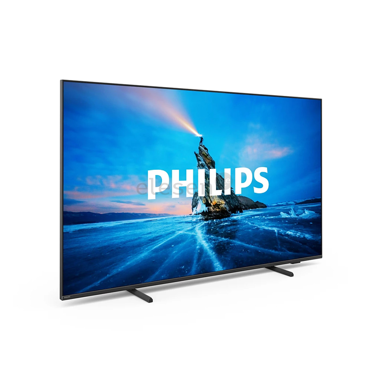 Philips 8709, 55", Ultra HD, MiniLED, pilkas - Televizorius