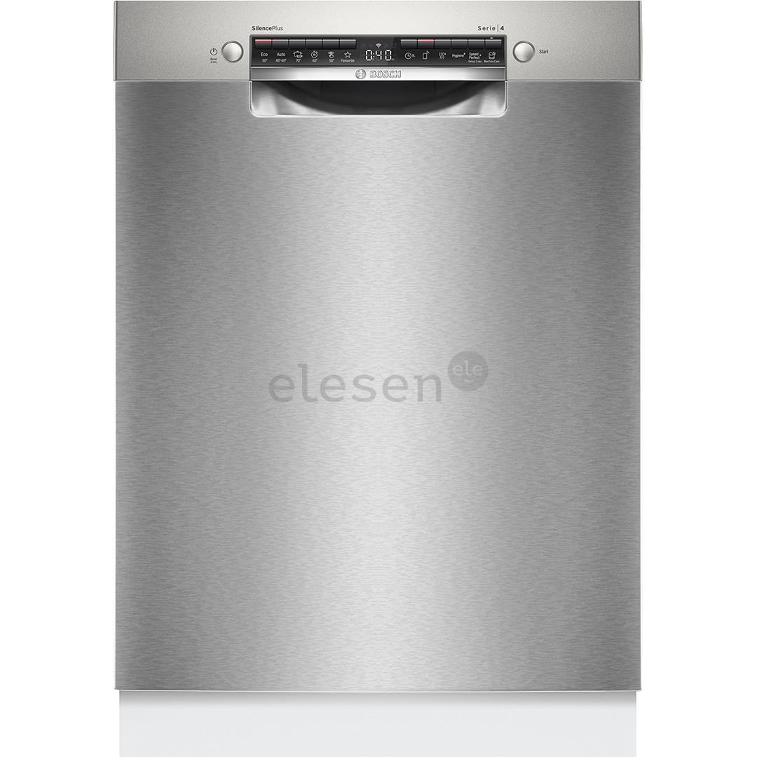 Bosch, Series 4, 13 komplektų talpa - Įmontuojama indaplovė