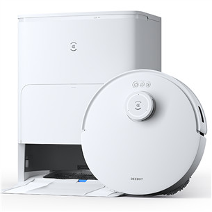 Dulkių siurblys robotas Ecovacs Deebot T30S, Wet & Dry, baltas  Prekė-DEEBOTT30S/438400