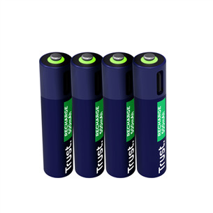 Trust USB-C rechargeable AAA batteries, 4 vnt. - Įkraunamos baterijos 25671