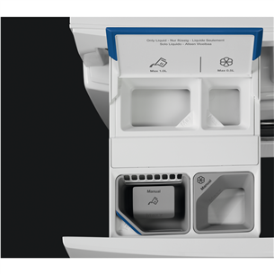Electrolux 800 UltraCare AutoDose, 10 kg, gylis 63.6 cm, 1400 rpm - Skalbimo mašina   Prekė-EW8F5417ACE