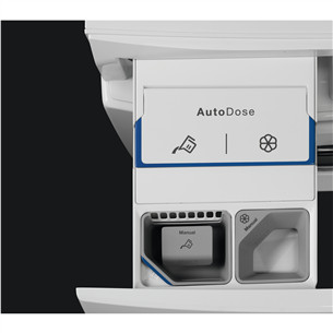 Electrolux 800 UltraCare AutoDose, 10 kg, gylis 63.6 cm, 1400 rpm - Skalbimo mašina   Prekė-EW8F5417ACE