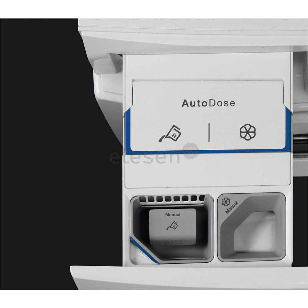 Electrolux 800 UltraCare AutoDose, 10 kg, gylis 63.6 cm, 1400 rpm - Skalbimo mašina   Prekė-EW8F5417ACE