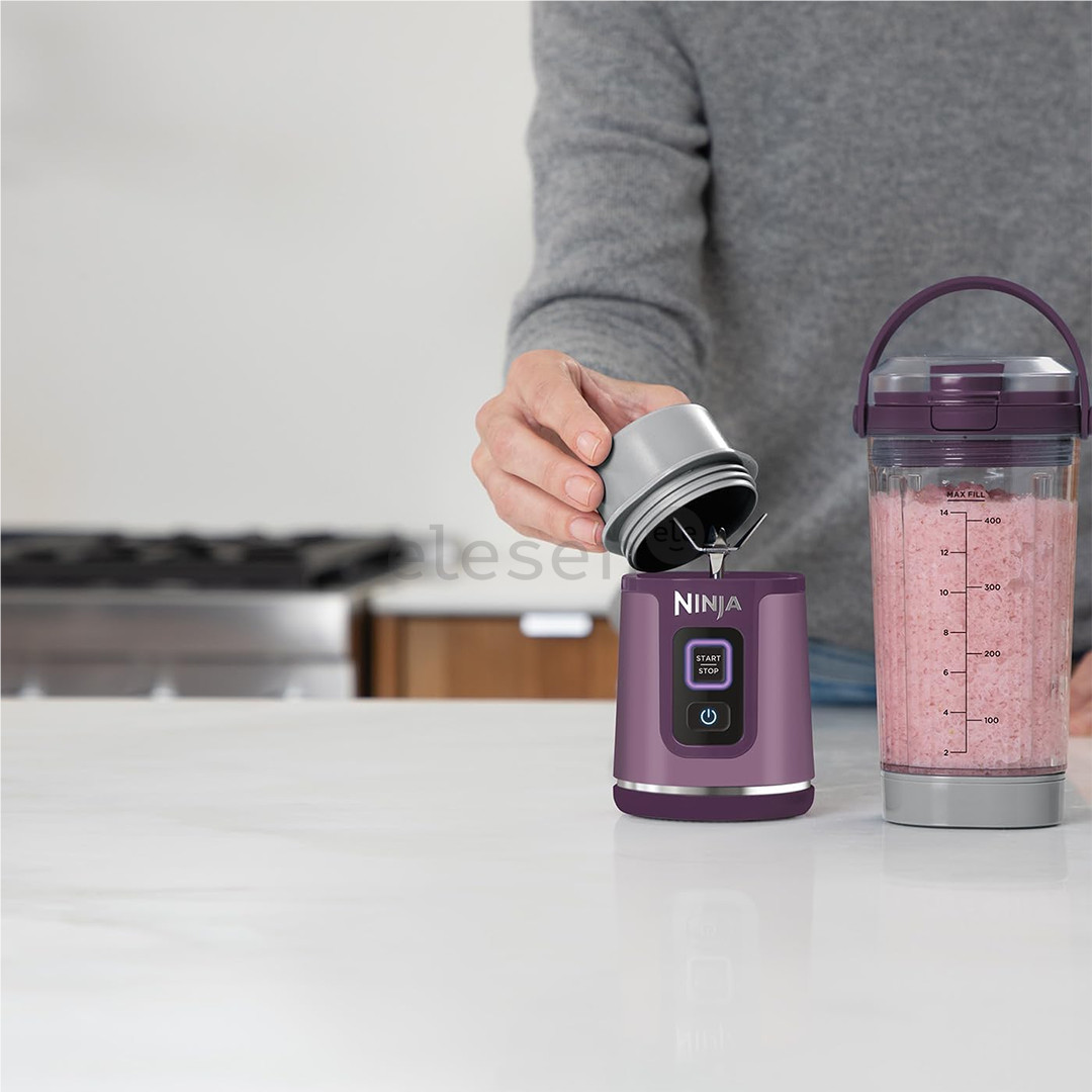 Ninja Blast, purple - Portable cordless blender