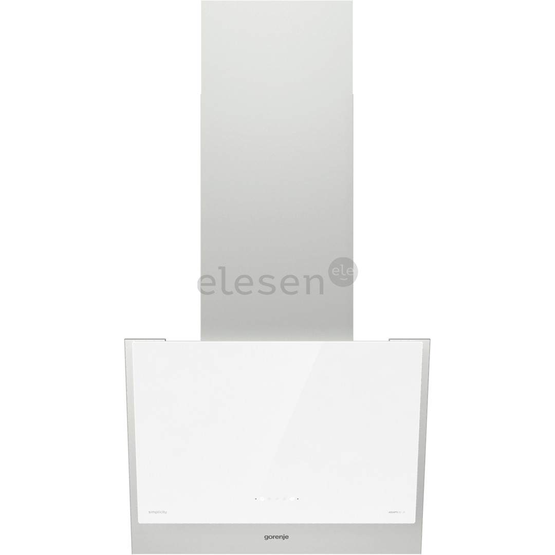 Gorenje, 650 м³/ч, ширина 59,5 см, белый/серый - Вытяжка Товар - WHI6SYW