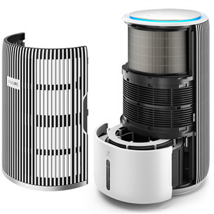 Philips PureProtect Water 3400 Series, baltas – 2 viename oro valytuvas ir drėkintuvas