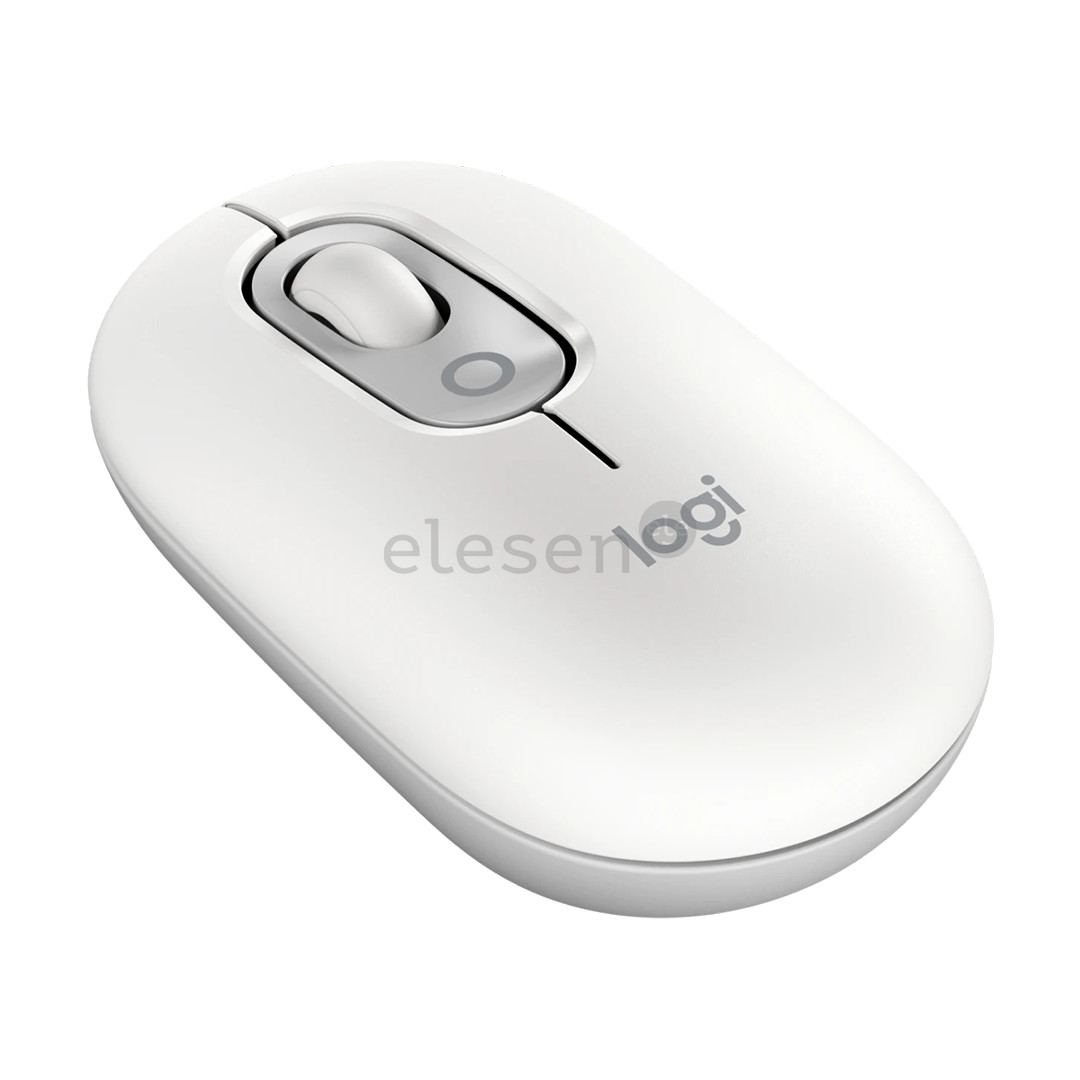 Logitech POP Mouse, off-white - Wireless mouse
