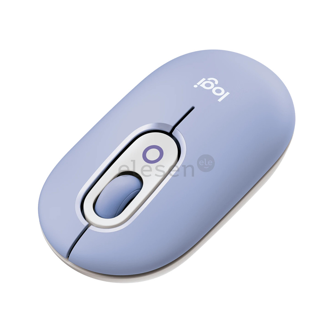 Logitech POP Mouse, violetinė - Belaidė pelė