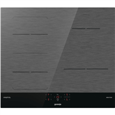 Gorenje, width 59.5 cm, frameless, black - Built-in induction hob Item - GI6421SYB