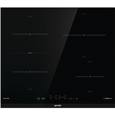 Gorenje, width 59,5 cm, black - Built-in induction hob Item - IT643BCSC7
