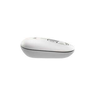 Logitech POP Icon Combo, US, balta/oranžinė - Klaviatūra ir pelė