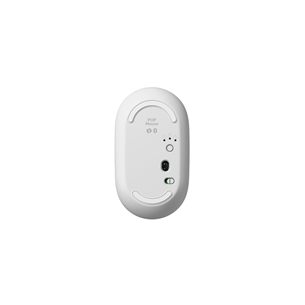 Logitech POP Icon Combo, US, balta/oranžinė - Klaviatūra ir pelė