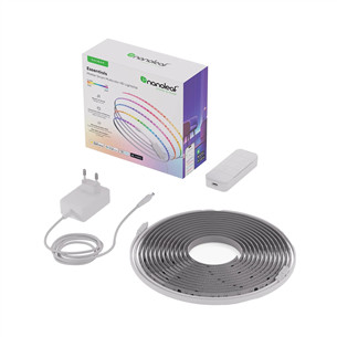 Nanoleaf Matter Smart Addressable Multicolor HD Lightstrip, 5 m, RGB, balta - LED šviesos juosta