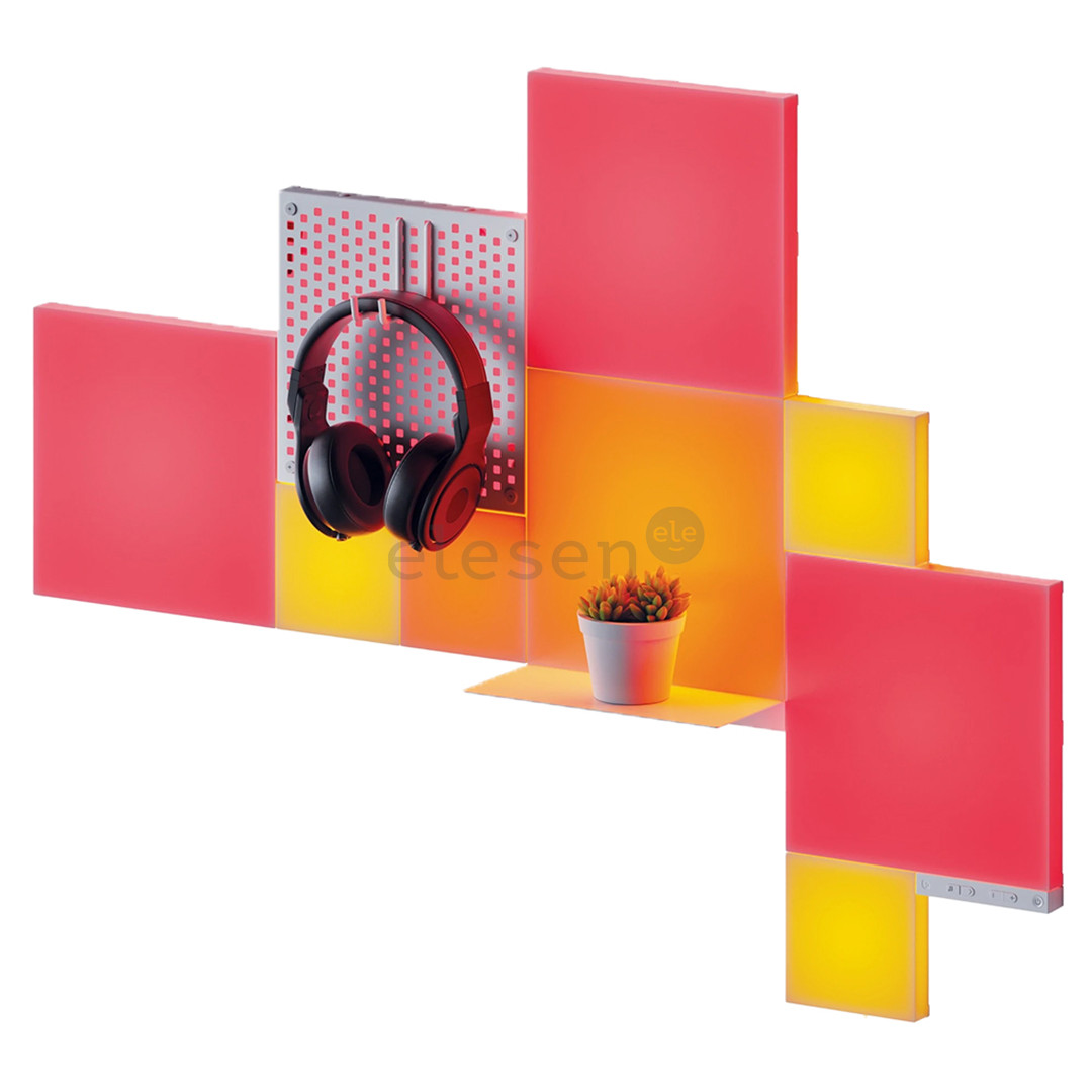Nanoleaf Blocks Combo XL Smarter Kit, 10 vnt. - Išmaniosios LED panelės