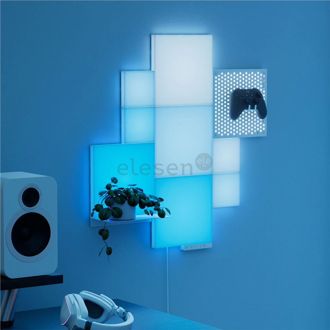 Nanoleaf Blocks Combo XL Smarter Kit, 10 vnt. - Išmaniosios LED panelės