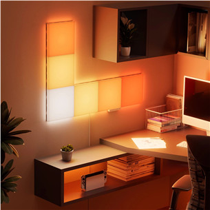 Nanoleaf Blocks Squares Smarter Kit, 6 panelės - Išmanios LED panelės